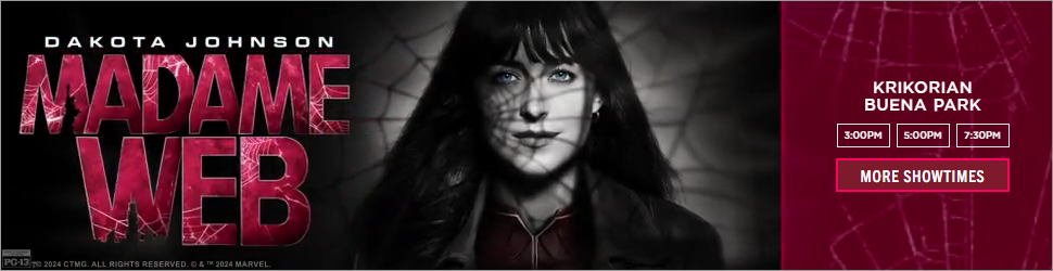 Madame Web 970x250 static frame